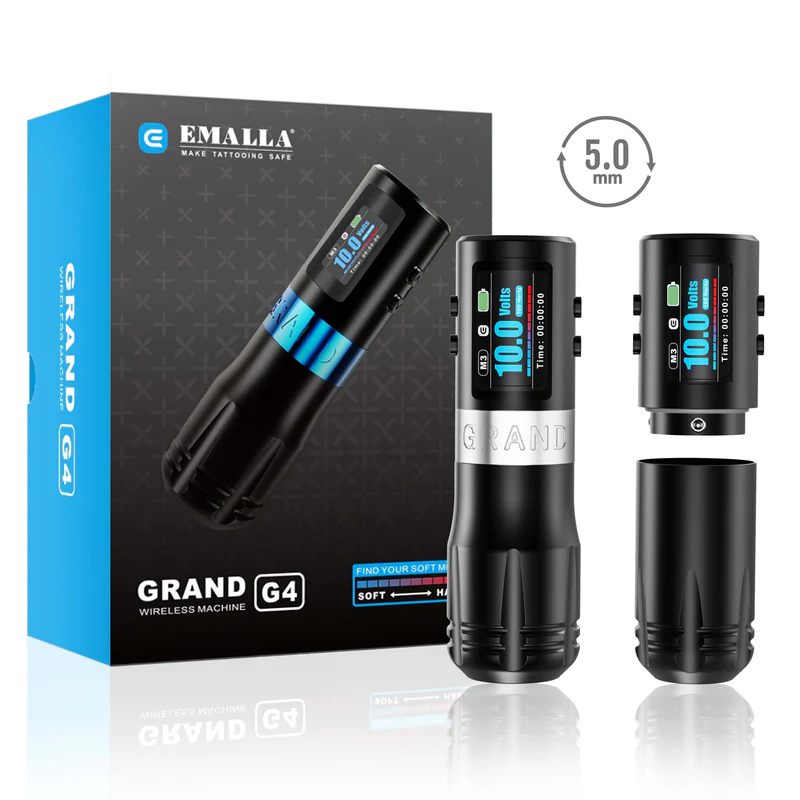 EMALLA Grand G4 Wireless Tattoo Pen Machine