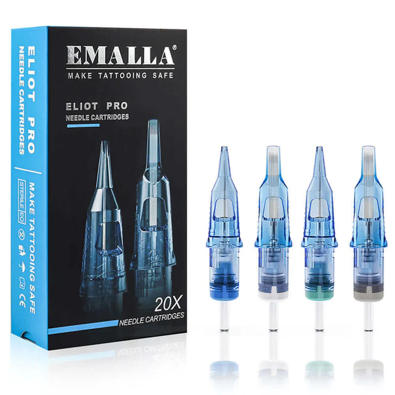 EMALLA Eliot Pro Cartridge Needles Curved Magnum