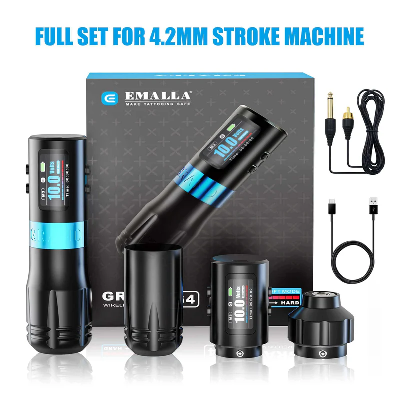 EMALLA Grand G4 Wireless Tattoo Pen Machine