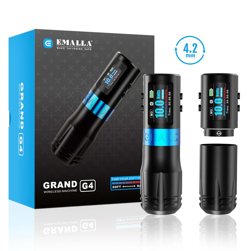 EMALLA Grand G4 Wireless Tattoo Pen Machine