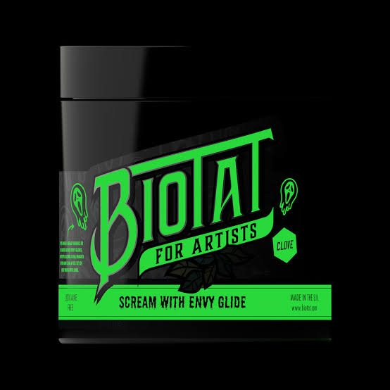 BIOTAT Numbing Scream with Envy Tattoo Glide